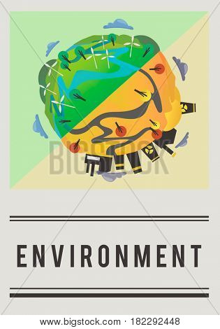 Save World Planet Earth Concept
