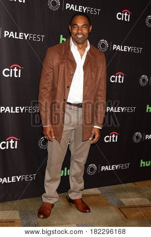 LOS ANGELES - MAR 19:  Jason George at the 34th Annual PaleyFest Los Angeles - 