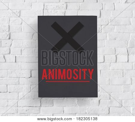 Hatred Rage Animosity Negative Hate Speech