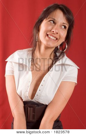 Portrait smile