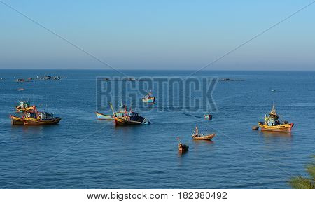 Landscape Of Mui Ne Bay In Southern Vietnam
