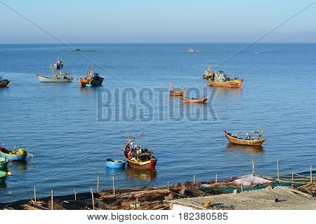 Landscape Of Mui Ne Bay In Southern Vietnam