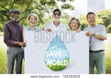 Save Water Natural Nurture Environmentally Development