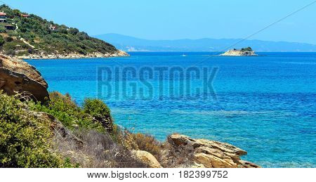 Sithonia Coast, Chalkidiki, Greece.
