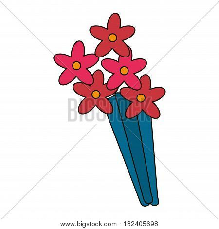 beauty bunch flower decoration vector illustration eps 10