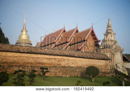 Thailand Lampang Wat Prathat Lampang Luang