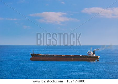Big Cargo Ship in the Black Sea