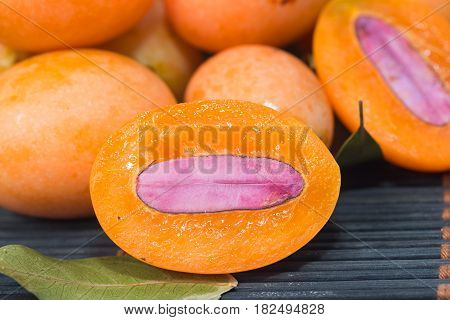 sweet Marian plum or Plum Mango thai fruit