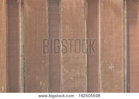 Old brown wood frence wall texture Background.