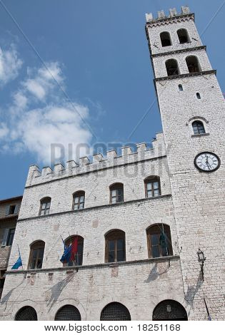 Vecchio edificio in Assisi