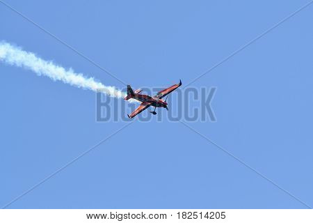 Nicolas Ivanoff Of France Performs During Red Bull Air Race