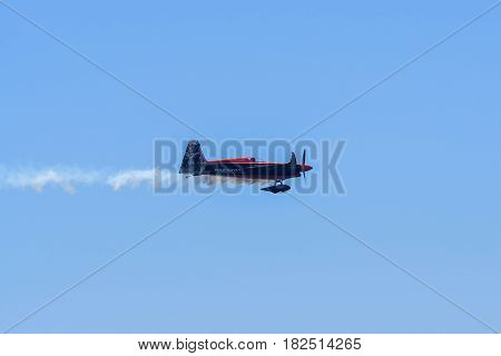 Nicolas Ivanoff Of France Performs During Red Bull Air Race