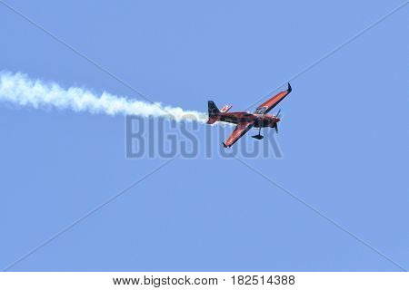 Nicolas Ivanoff Of France Performs During Red Bull Air Race