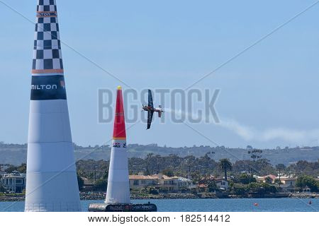 Nicolas Ivanoff Of France Performs During Red Bull Air Race