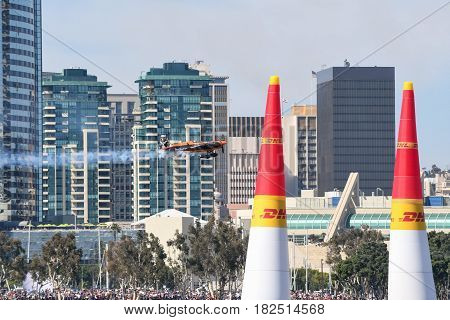 Nicolas Ivanoff Of France Performs During Red Bull Air Race