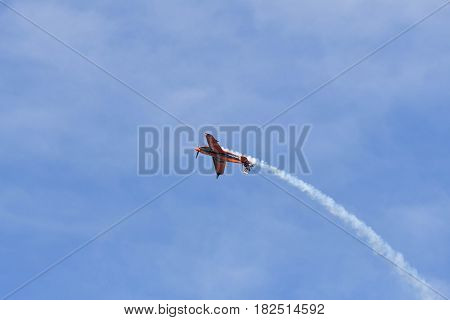 Nicolas Ivanoff Of France Performs During Red Bull Air Race