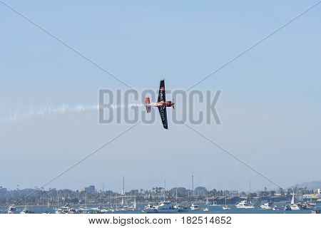 Nicolas Ivanoff Of France Performs During Red Bull Air Race