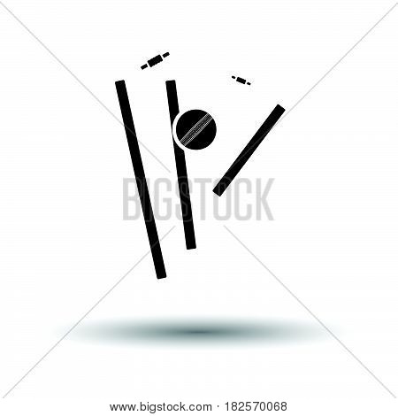 Cricket Wicket Icon