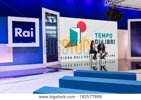 Journalists At Tempo Di Libri In Milan, Italy