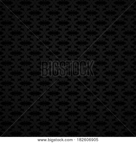 Dark Background With A Small Pattern. Vintage. Classic