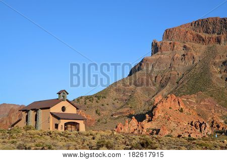 Beautiful view of Teide National Park in Tenerife,Canary Islands,Spain.