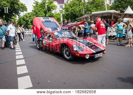BERLIN - JUNE 05 2016: Sports car Melkus RS 1000. Classic Days Berlin 2016.
