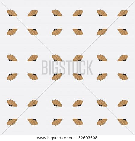 Vector Seamless texture of colorful wood shavings