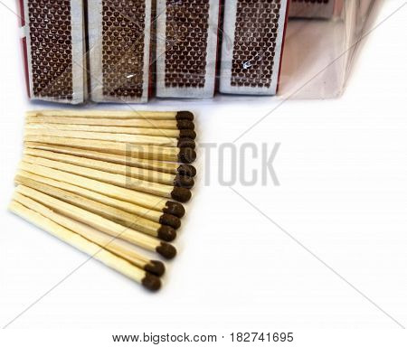 Lucifer match, match fire, match matches, a pack match, matches on white pitch