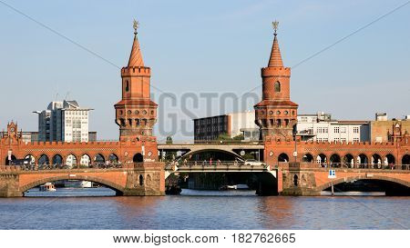 Oberbaum Bridge Berlin Landmark