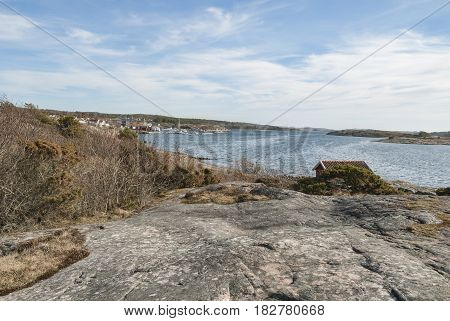 West coast archipelago in Sweden, Scandinavian landscape