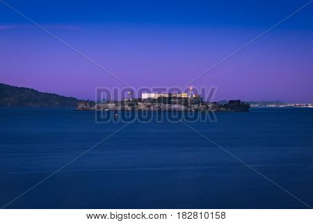 Alcatraz and the San Francisco Blue Hour