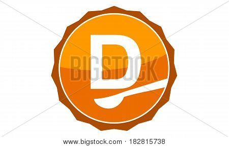 This Vector describe about Restaurant Letter D