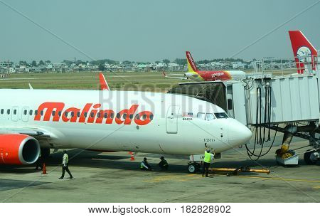 Tan Son Nhat Airport In Saigon, Vietnam