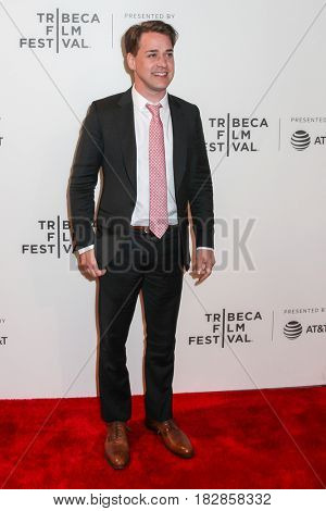 NEW YORK, NY - APRIL 20: T.R. Knight attends the 'Genius' Premiere during the 2017 Tribeca Film Festival at BMCC Tribeca PAC on April 20, 2017 in New York City.