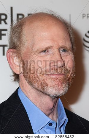 NEW YORK- APRIL 20: Filmmaker Ron Howard  attends the `Genius` Premiere during Tribeca Film Festival 2017 at BMCC Tribeca PAC on April 20, 2017 in New York City