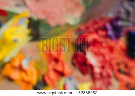 Abstract colourfull acrylic oil hand painted background.
