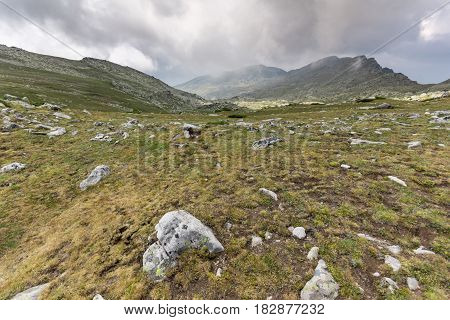 Amazing Landscape from Banderitsa pass, Pirin Mountain, Bulgaria