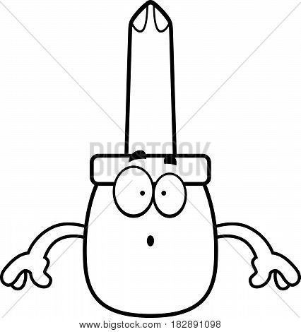 Surprised Cartoon Screwdriver