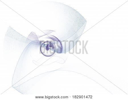 An abstract computer generated modern fractal design on dark background. Abstract fractal color texture. Digital art. Abstract Form & Colors. Abstract background of spinning wheel