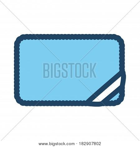Decorative frame bannner icon vector illustration graphic design