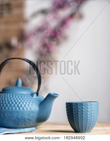 Tea Time Zen Way, Asian Aesthetics.