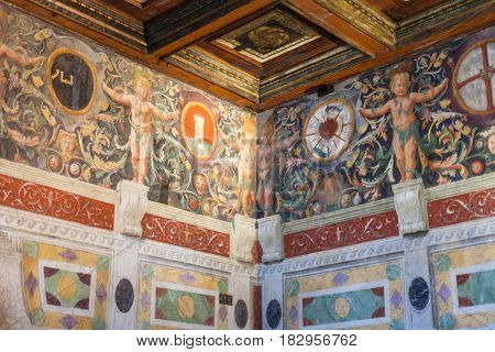 Interior Of Palazzo Del Te In Mantua