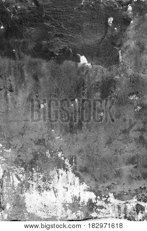 Grunge concrete cement wall with crack in industrial building, great for your design and texture background