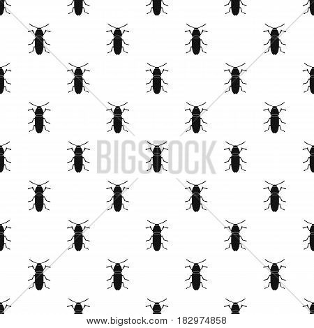 Cereal leaf beetle pattern seamless in simple style vector illustration