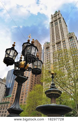 New York City Hall Park