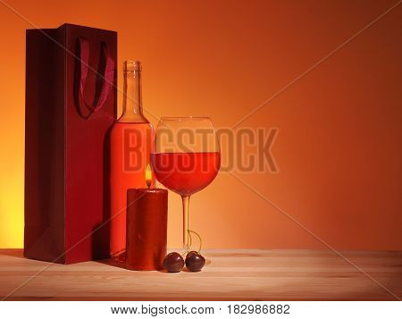Glass Of Red Wine