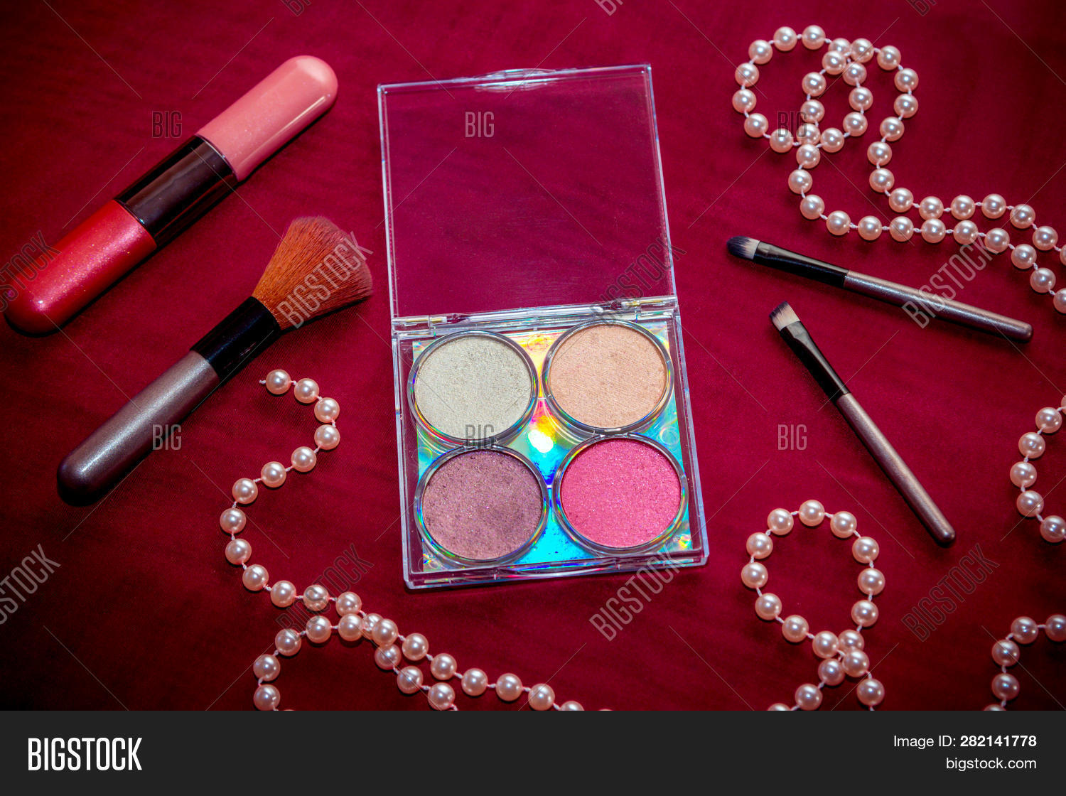 Makeup Cosmetic Kit Image Photo Free Trial Bigstock