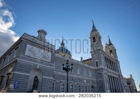Beautiful Architecture - Cathedral Almudena, Madrid, Spain