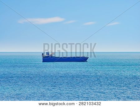 Ro-ro Cargo Ship In The Black Sea