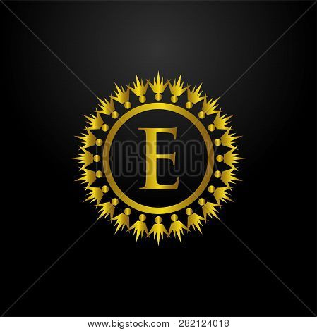 Luxury Logo, Letter E Logo, Classic And Elegant Logo Designs For Industry And Business, Interior Log